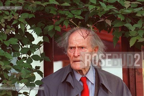 RS Thomas, author....copyright©Howard B/Writer Pictures/Rosebud2