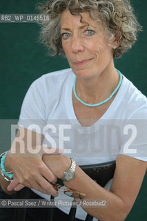 British writer Rosie Thomas, author of Iris And Ruby at the Edinburgh International Book Festival...Copyright©Pascal Saez/Writer Pictures/Rosebud2