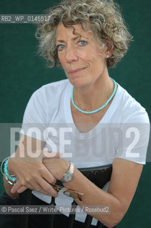 British writer Rosie Thomas, author of Iris And Ruby at the Edinburgh International Book Festival...Copyright©Pascal Saez/Writer Pictures/Rosebud2