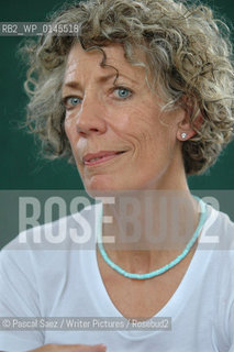 British writer Rosie Thomas, author of Iris And Ruby at the Edinburgh International Book Festival...Copyright©Pascal Saez/Writer Pictures/Rosebud2
