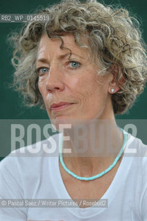 British writer Rosie Thomas, author of Iris And Ruby at the Edinburgh International Book Festival...Copyright©Pascal Saez/Writer Pictures/Rosebud2