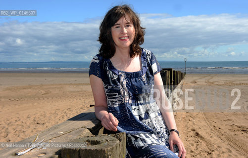 Author Alice Thompson at home in Portobello and on Portobello beach. ..Copyright©Neil Hanna/TSPL/Writer Pictures/Rosebud2