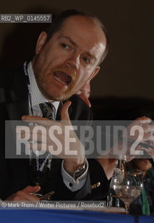 BBC director general Mark Thompson, at the IPI (International Press Institute) World Congress and 55th General Assembly, Edinburgh Sheraton Hotel, 28/05/06..©Mark Thom/Writer Pictures/Rosebud2