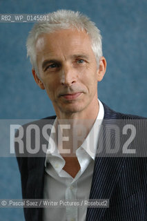 27 August 2005 - Edinburgh, UK - British writer Rupert Thomson, author of the novel Divided Kingdom, at the Edinburgh International Book Festival..©.Pascal Saez/Writer Pictures/Rosebud2