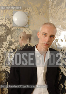 Author Rupert Thomson..Copyright©Andy Paradise/Writer Pictures/Rosebud2