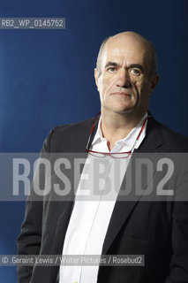Colm Toibin, Irish novelist and critic, at the Edinburgh International Book Festival, August 27, 2010..©.Geraint Lewis/Writer Pictures/Rosebud2