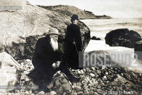 Leo Tolstoy (1828-1910)..Copyright©NMG/Writer Pictures/Rosebud2