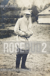 Leo Tolstoy (1828-1910)..Copyright©NMG/Writer Pictures/Rosebud2
