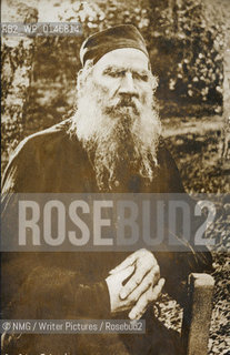 Leo Tolstoy (1828-1910)..Copyright©NMG/Writer Pictures/Rosebud2