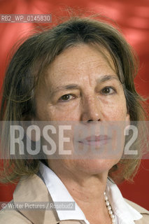 Claire Tomalin,writer and biographer and former Whitebread and James Tait Black Prize winner. 17/8/07. CREDIT Geraint Lewis
©Writer Pictures/Rosebud2