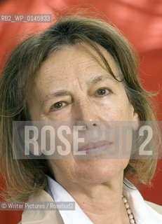 Claire Tomalin,writer and biographer and former Whitebread and James Tait Black Prize winner. 17/8/07. CREDIT Geraint Lewis
©Writer Pictures/Rosebud2