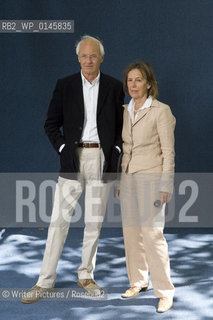 Claire Tomalin,writer and biographer and former Whitebread and James Tait Black Prize winner with husband playwright Michael Frayn. 17/8/©Writer Pictures/Rosebud2
