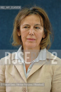 Writer Claire Tomalin at the Edinburgh International Book Festival 2007. ..Copyright©Pascal Saez/Writer Pictures/Rosebud2