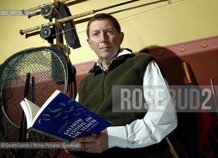 Paul Torday, author of Salmon Fishing in the Yemon.  Photographed at Chipchase Castle, Northumberland ..copyright©Gareth Easton/Writer Pictures/Rosebud2