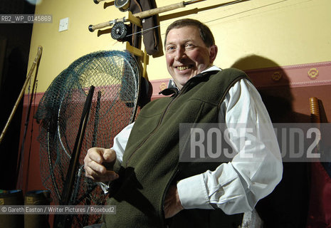 Paul Torday, author of Salmon Fishing in the Yemon.  Photographed at Chipchase Castle, Northumberland ..copyright©Gareth Easton/Writer Pictures/Rosebud2