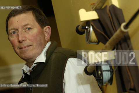 Paul Torday, author of Salmon Fishing in the Yemon.  Photographed at Chipchase Castle, Northumberland ..copyright©Gareth Easton/Writer Pictures/Rosebud2