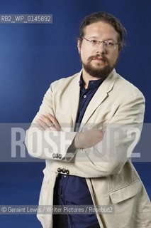 Alberto Toscano, cultural critic, social theorist, philosopher and translator, at the 2010 Edinburgh International Book Festival August 25, 2010...Copyright©Geraint Lewis/Writer Pictures/Rosebud2