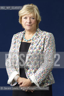 Polly Toynbee, British journalist and writer, at the Edinburgh International Book Festival, August 29, 2010..©.Geraint Lewis/Writer Pictures/Rosebud2