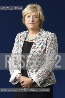 Polly Toynbee, British journalist and writer, at the Edinburgh International Book Festival, August 29, 2010..©.Geraint Lewis/Writer Pictures/Rosebud2