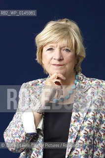 Polly Toynbee, British journalist and writer, at the Edinburgh International Book Festival, August 29, 2010..©.Geraint Lewis/Writer Pictures/Rosebud2