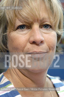 Quebec canadian writer Louise Tremblay dEssiambre at the Salon du Livre (Book Fair) in Paris, March 2006..Copyright©Pascal Saez.Pascal Saez/Writer Pictures/Rosebud2