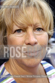 Quebec canadian writer Louise Tremblay dEssiambre at the Salon du Livre (Book Fair) in Paris, March 2006..Copyright©Pascal Saez.Pascal Saez/Writer Pictures/Rosebud2