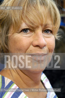 Quebec canadian writer Louise Tremblay dEssiambre at the Salon du Livre (Book Fair) in Paris, March 2006..Copyright©Pascal Saez.Pascal Saez/Writer Pictures/Rosebud2