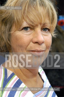 Quebec canadian writer Louise Tremblay dEssiambre at the Salon du Livre (Book Fair) in Paris, March 2006..Copyright©Pascal Saez.Pascal Saez/Writer Pictures/Rosebud2
