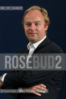 Frank Trentmann at The Edinburgh International Book Festival 2008..Copyright©Pascal Saez/Writer Pictures/Rosebud2
