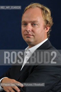 Frank Trentmann at The Edinburgh International Book Festival 2008..Copyright©Pascal Saez/Writer Pictures/Rosebud2