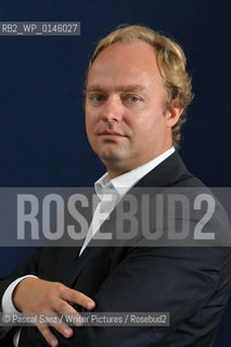 Frank Trentmann at The Edinburgh International Book Festival 2008..Copyright©Pascal Saez/Writer Pictures/Rosebud2