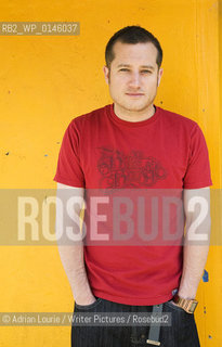 Jonathan Trigell, author  photographed in London..copyright©Adrian Lourie/Writer Pictures/Rosebud2