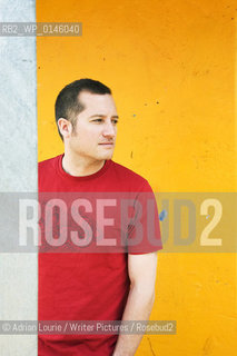 Jonathan Trigell, author  photographed in London..copyright©Adrian Lourie/Writer Pictures/Rosebud2