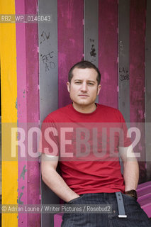Jonathan Trigell, author  photographed in London..copyright©Adrian Lourie/Writer Pictures/Rosebud2