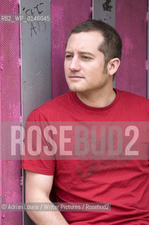 Jonathan Trigell, author  photographed in London..copyright©Adrian Lourie/Writer Pictures/Rosebud2