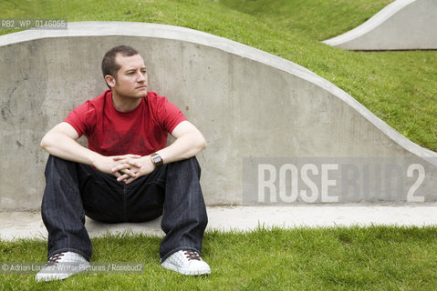 Jonathan Trigell, author  photographed in London..copyright©Adrian Lourie/Writer Pictures/Rosebud2