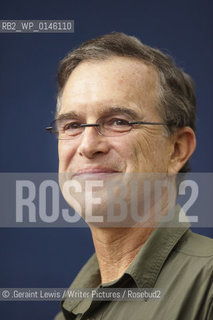 Garry Trudeau, American cartoonist and author of Doonesbury cartoon, at the Edinburgh International Book Festival on 24/8/10..©.Geraint Lewis/Writer Pictures/Rosebud2