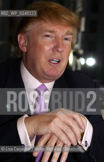 Donald Trump..copyright©Lisa Carpenter/Writer Pictures/Rosebud2