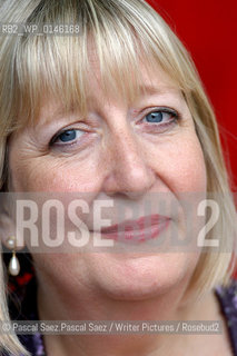 British writer Lynn Truss at the Edinburgh International Book Festival 2004..Copyright©Pascal Saez.Pascal Saez/Writer Pictures/Rosebud2