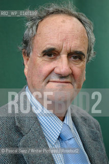 British writer and broadcaster on India Mark Tully at the Edinburgh International Book Festival 2007. ..Copyright©Pascal Saez/Writer Pictures/Rosebud2