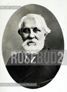 Ivan  Turgenev (1818-1883).Russian Novelist..Copyright©NMG/Writer Pictures/Rosebud2