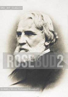 Ivan Sergeyvich Turgenev (1818-1883)..Copyright©NMG/Writer Pictures/Rosebud2