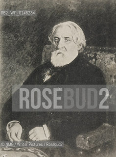 Ivan Sergeyvich Turgenev (1818-1883)..Copyright©NMG/Writer Pictures/Rosebud2