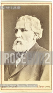 Ivan Sergeyvich Turgenev (1818-1883)..Copyright©NMG/Writer Pictures/Rosebud2