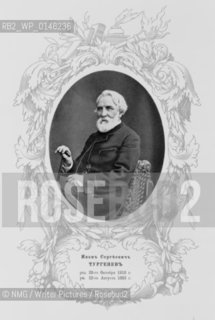 Ivan Sergeyvich Turgenev (1818-1883)..Copyright©NMG/Writer Pictures/Rosebud2