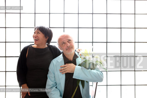 Luca Turin and his wife and business partner Tania Sanchez who are perfume experts, or noses..copyright©Graham Jepson/Writer Pictures/Rosebud2