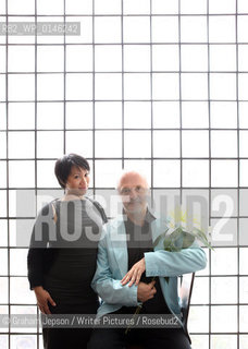 Luca Turin and his wife and business partner Tania Sanchez who are perfume experts, or noses..copyright©Graham Jepson/Writer Pictures/Rosebud2