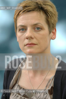 Scottish writer and journalist Jenny Turner, author of The Brainstorm, at the Edinburgh International Book Festival 2007. ..Copyright©Pascal Saez/Writer Pictures/Rosebud2