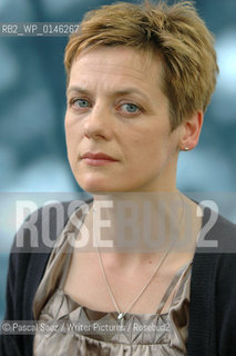 Scottish writer and journalist Jenny Turner, author of The Brainstorm, at the Edinburgh International Book Festival 2007. ..Copyright©Pascal Saez/Writer Pictures/Rosebud2