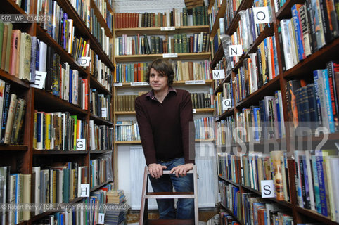 Adrian Turpin at the Wigtown Book festival 2008...Copyright©Robert Perry/TSPL/Writer Pictures/Rosebud2
